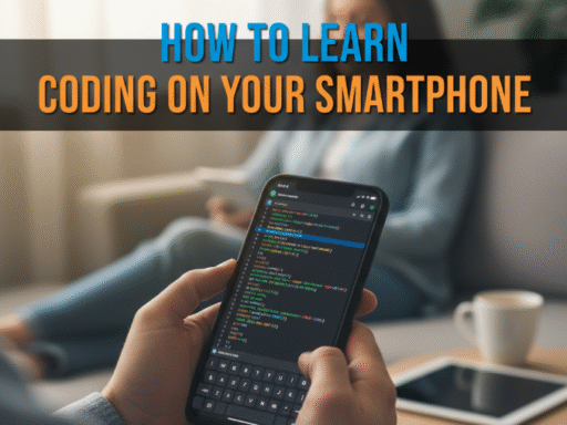 How to Learn Coding on Your Smartphone