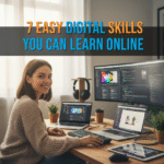 7 Easy Digital Skills You Can Learn Online