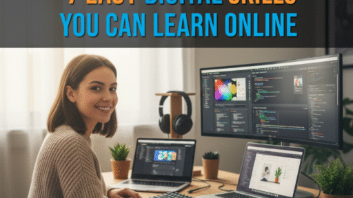 7 Easy Digital Skills You Can Learn Online