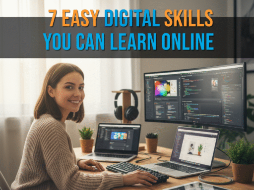 7 Easy Digital Skills You Can Learn Online