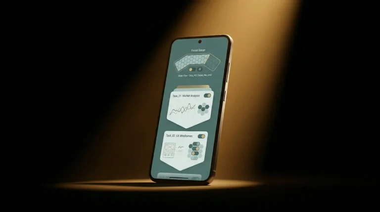 Hidden gem Android apps on phone screen