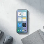 Top Android productivity apps displayed on phone screen with keyboard